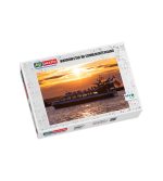 Puzzle WarnowStar im Sonnenuntergang