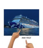 Puzzle Auslaufen der Sky Princess