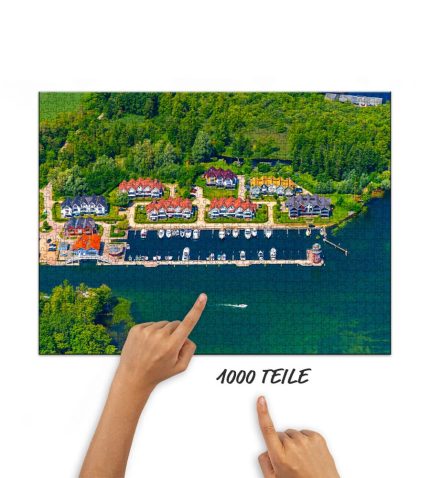 Puzzle Hafendorf Plau am See