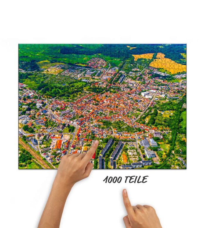 Puzzle Teterow von oben