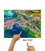 Puzzle Waren Müritz aus der Luft