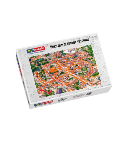 Puzzle über der Altstadt Teterow