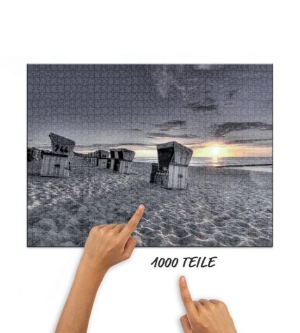 Puzzle Strandkörbe