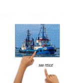 Puzzle Schlepperballett Port Party