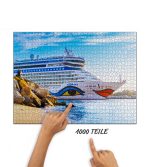 Puzzle Auslaufen der AIDA diva