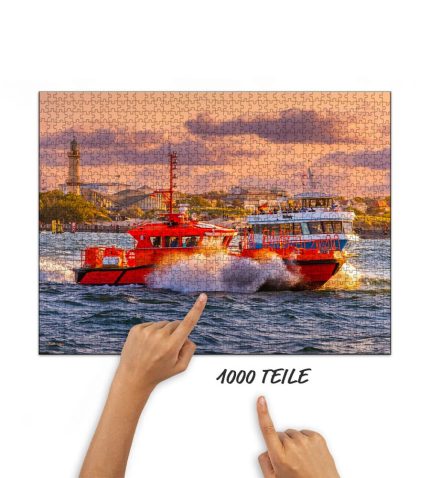 Puzzle Pilot Klaashahn im Seekanal