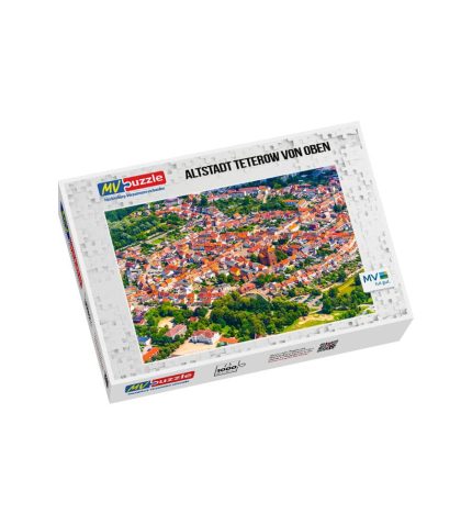 Puzzle Altstadt Teterow von oben