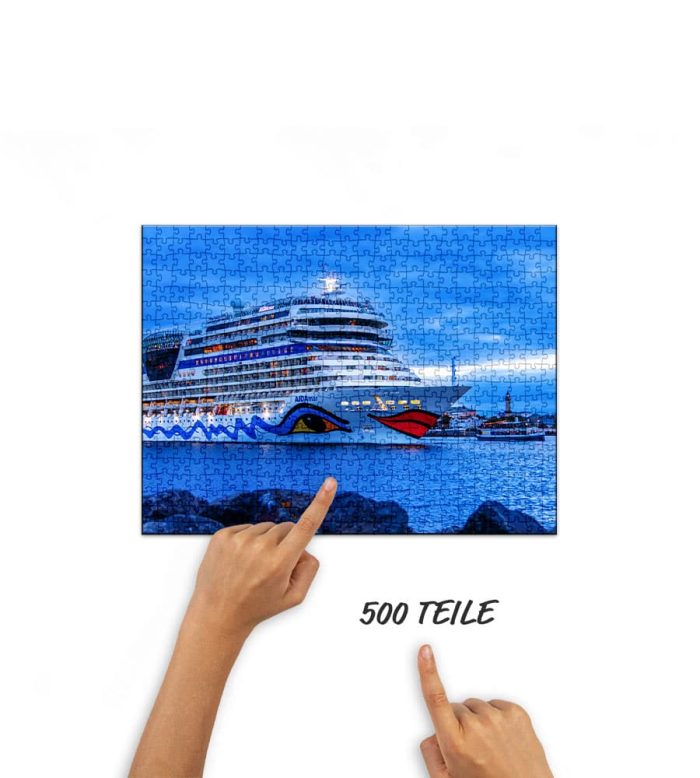 Puzzle Ausfahrt der AIDA mar