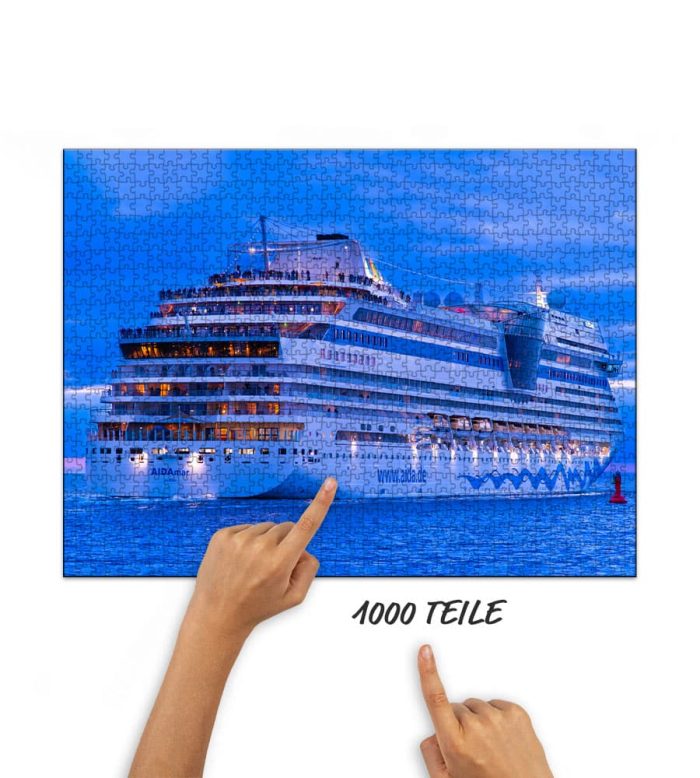 Puzzle AIDA mar auf der Ostsee