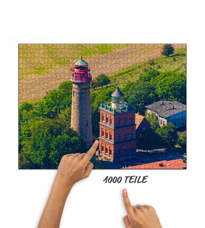 Puzzle Schinkelturm und Leuchtfeuer