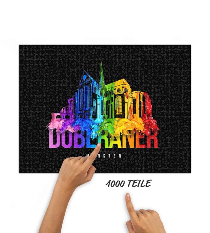 Puzzle Doberaner Münster Color