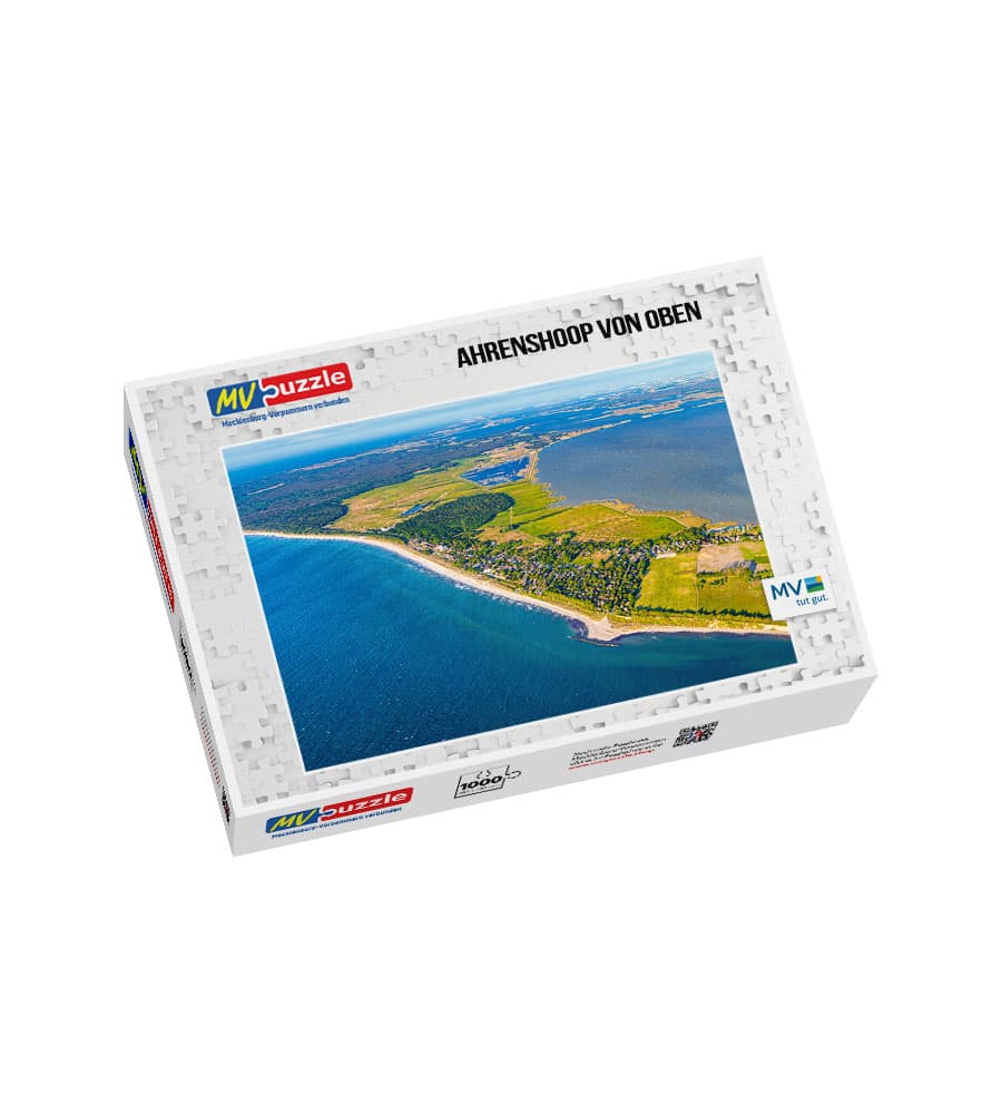 001-ahrenshoop_von_oben-MVP-909476 Puzzle Ahrenshoop von oben – Bild 1