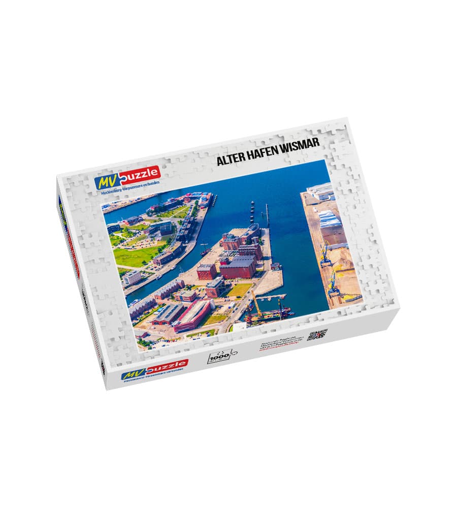 001-alter_hafen_wismar-MVP-909999 Puzzle Alter Hafen Wismar – Bild 1