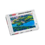 Puzzle am Ufer des Tiefwarensee