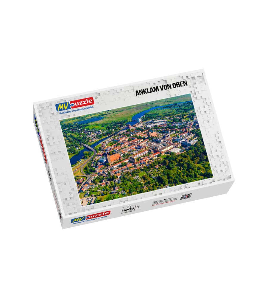 001-anklam_von_oben-MVP-909675 Puzzle Anklam von oben – Bild 1