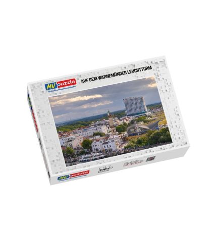 Puzzle auf dem Warnemünder Leuchtturm