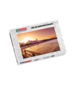 Puzzle Binz im Sonnenuntergang