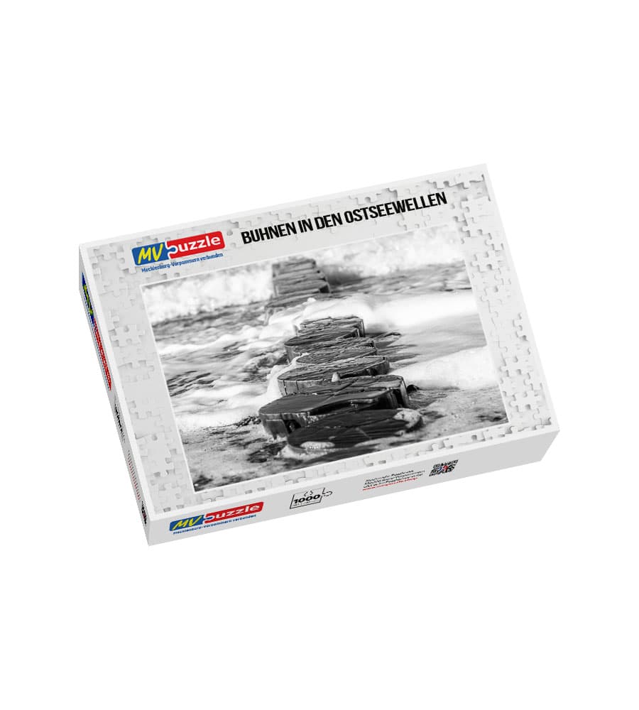 001-buhnen_in_den_ostseewellen-MVP-909304 Puzzle Buhnen in den Ostseewellen – Bild 1
