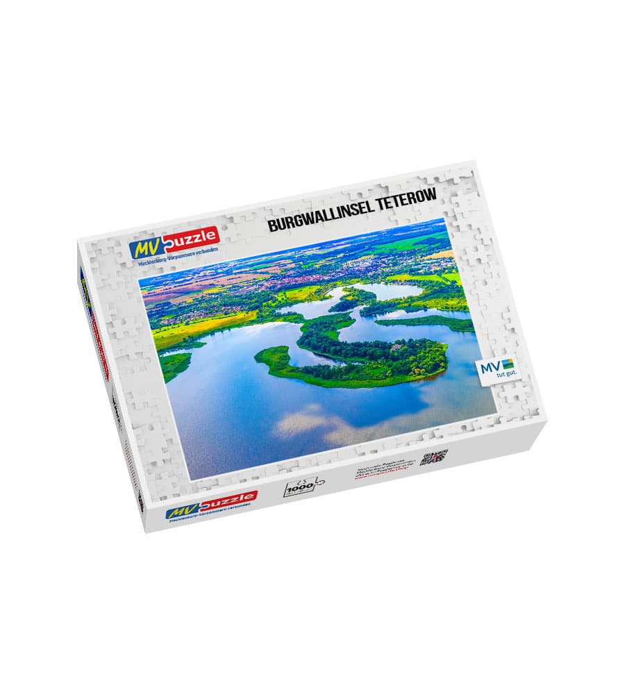 001-burgwallinsel_teterow-MVP-909344 Puzzle Burgwallinsel Teterow – Bild 1