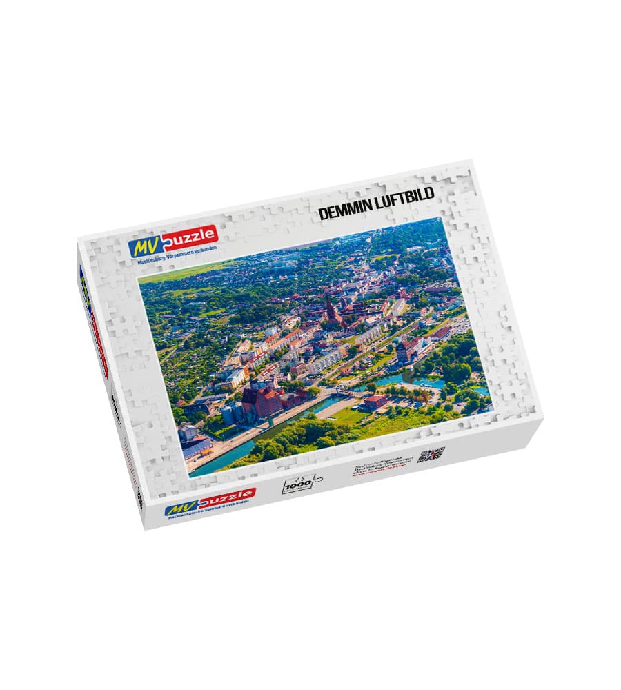 001-demmin_luftbild-MVP-909832 Puzzle Demmin Luftbild – Bild 1