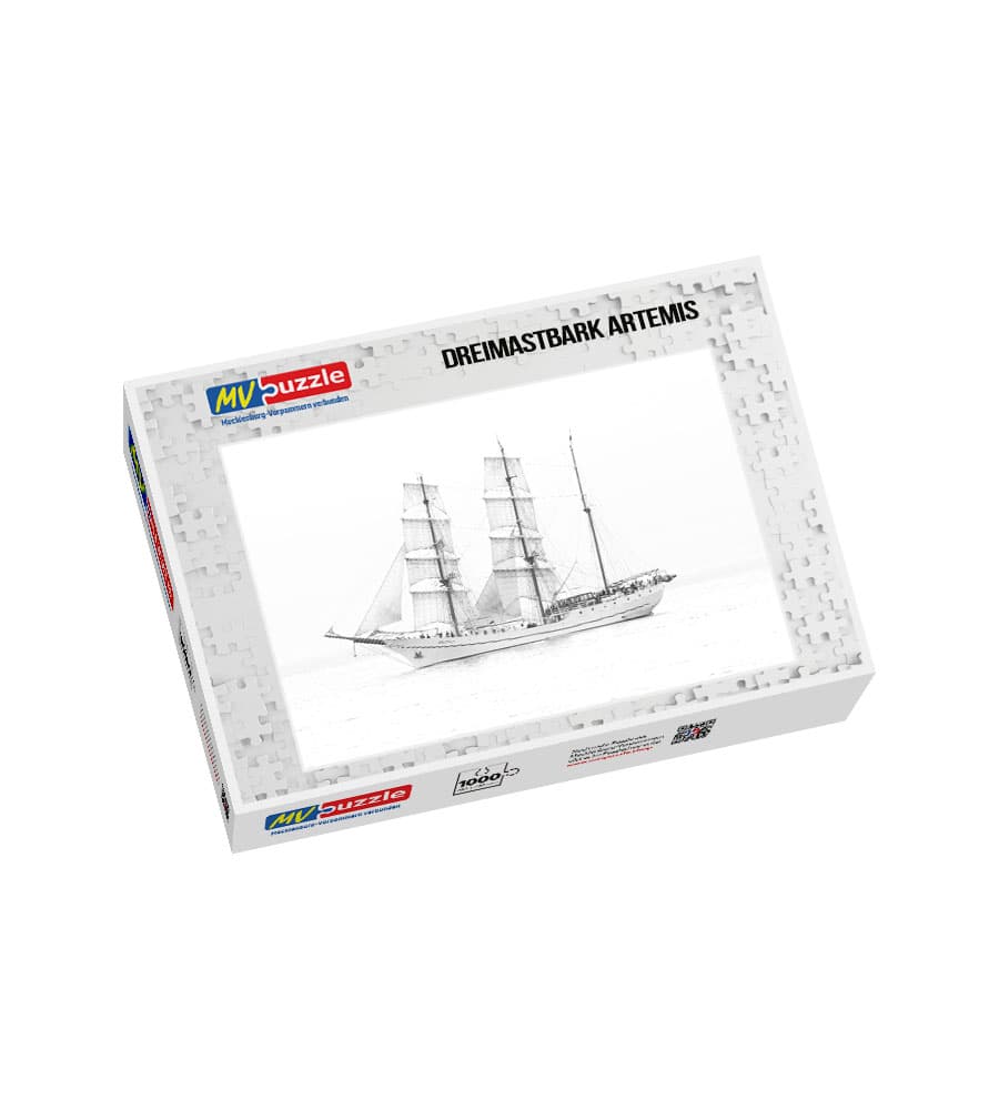 001-dreimastbark_artemis-MVP-909515 Puzzle Dreimastbark Artemis – Bild 1