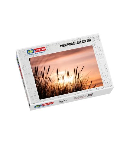 Puzzle Dünengras am Abend