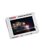 Puzzle Feuerwerk am Leuchtturm