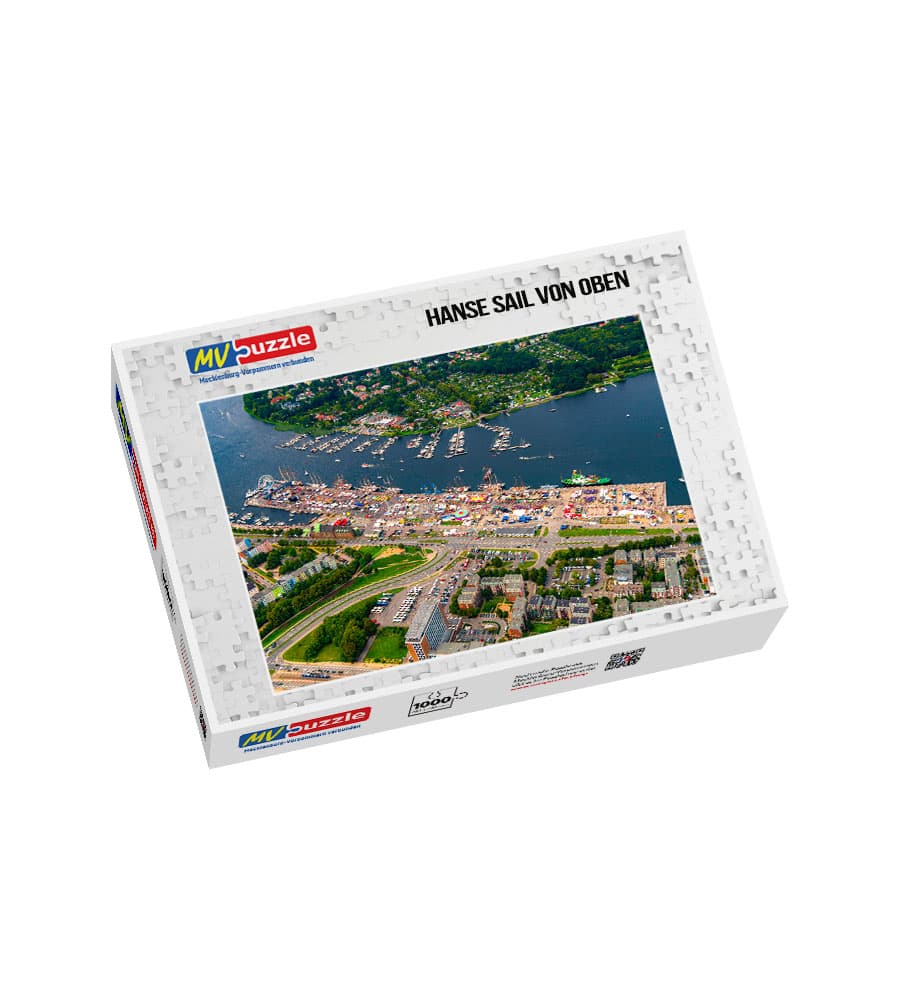001-hanse_sail_von_oben-MVP-909567 Puzzle Hanse Sail von oben – Bild 1