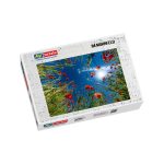 Puzzle im Mohnfeld