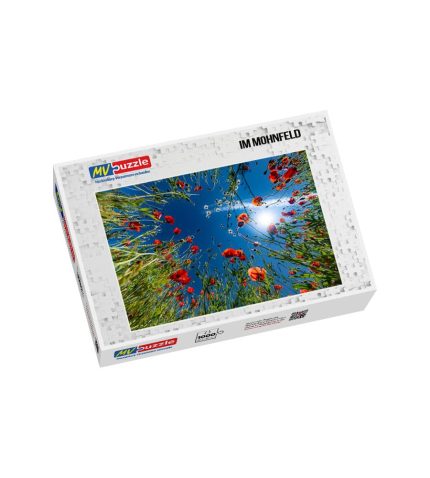 Puzzle im Mohnfeld