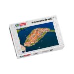 Puzzle Insel Malchow von oben