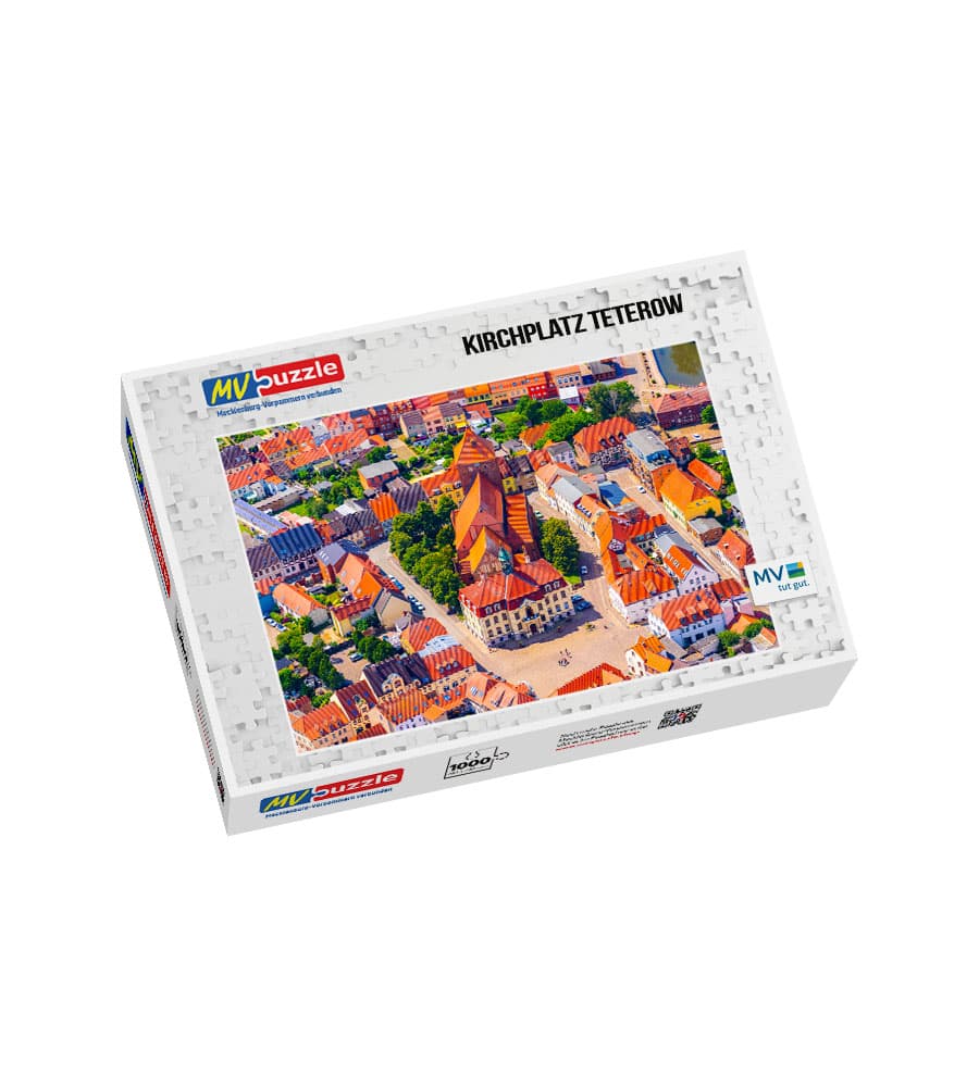001-kirchplatz_teterow-MVP-909237 Puzzle Kirchplatz Teterow – Bild 1