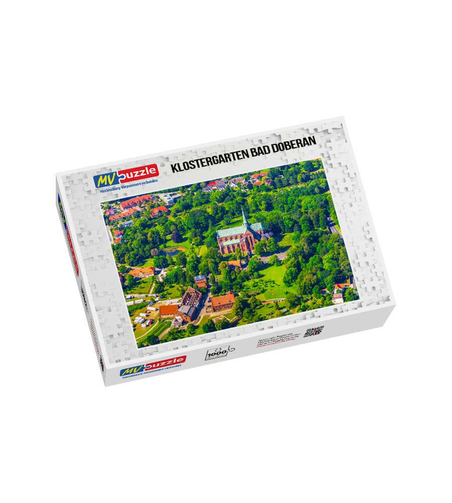 001-klostergarten_bad_doberan-MVP-909880 Puzzle Klostergarten Bad Doberan – Bild 1
