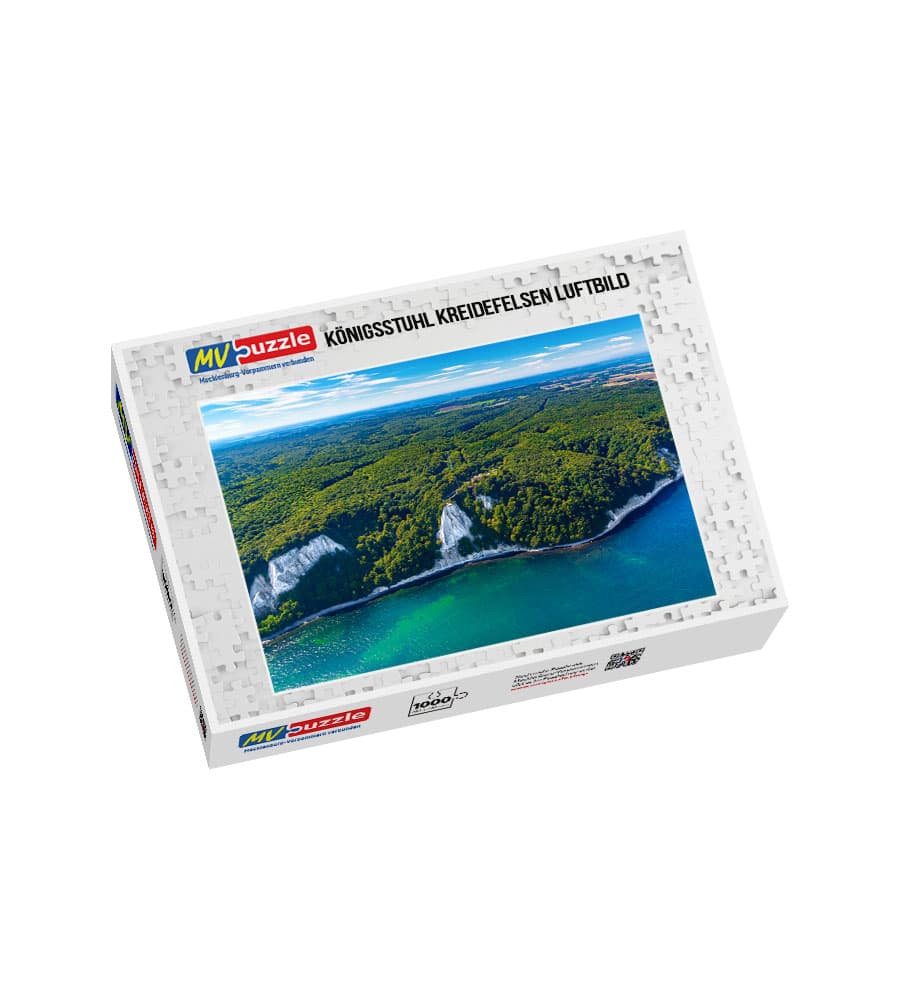 001-koenigsstuhl_kreidefelsen_luftbild-MVP-909811 Puzzle Königsstuhl Kreidefelsen Luftbild – Bild 1