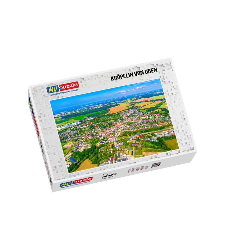 001-kroepelin_von_oben-MVP-909735 Puzzle Kröpelin von oben – Bild 1