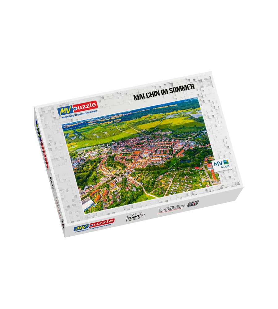 001-malchin_im_sommer-MVP-909058 Puzzle Malchin im Sommer