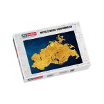 Puzzle Mecklenburg-Vorpommern blau-gold