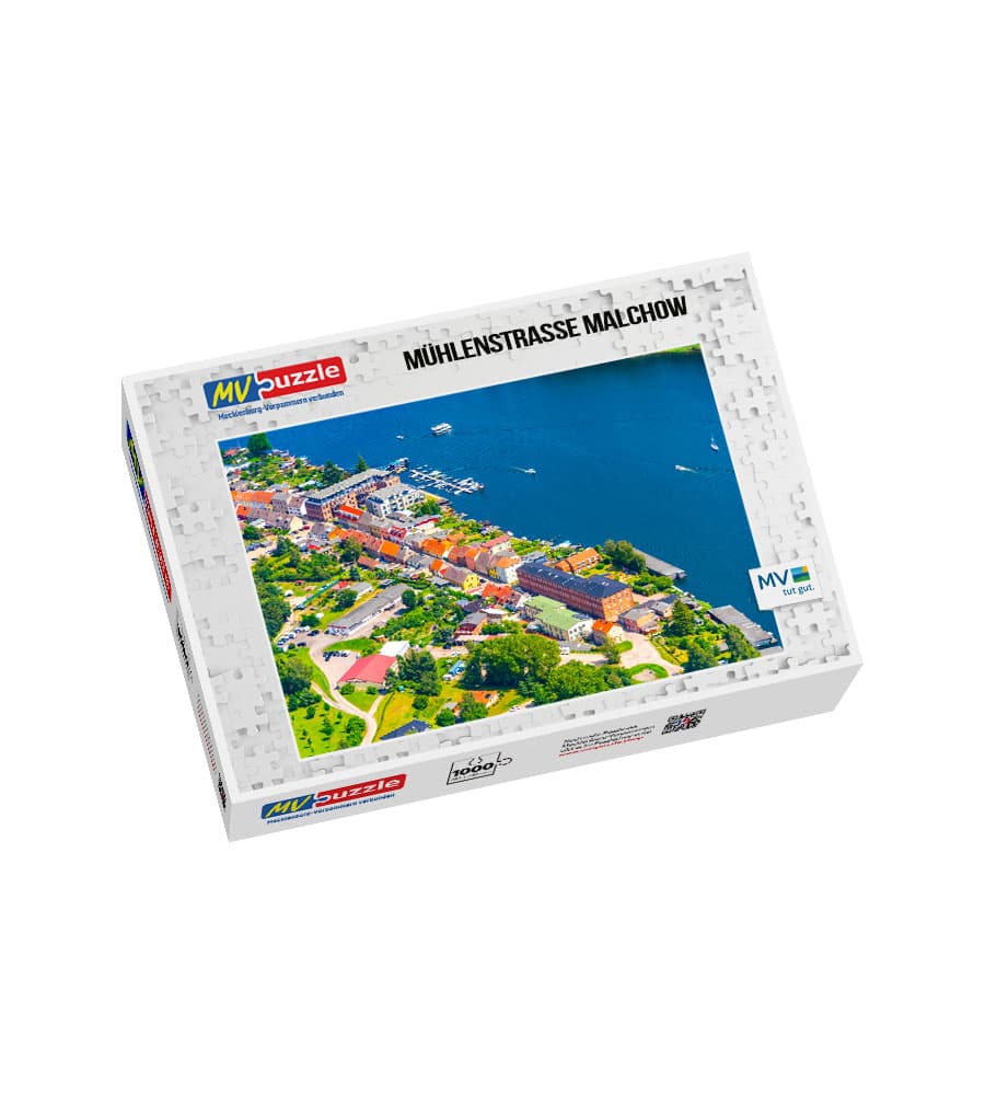 001-muehlenstraße_malchow-MVP-909163 Puzzle Mühlenstraße Malchow – Bild 1