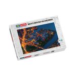 Puzzle Nachts über der Holzhalbinsel