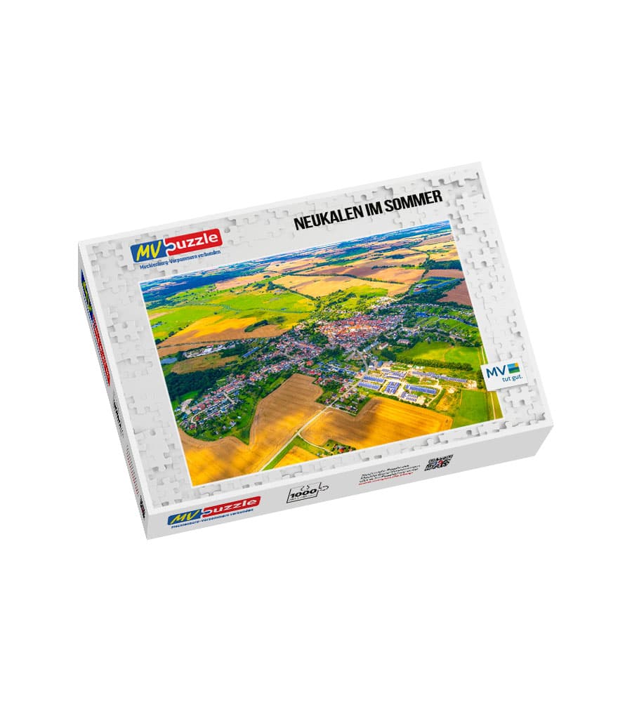 001-neukalen_im_sommer-MVP-909366 Puzzle Neukalen im Sommer – Bild 1