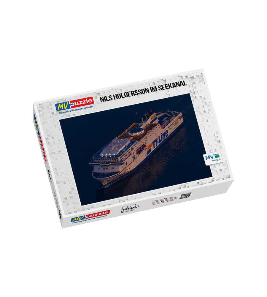001-nils_holgersson_im_seekanal-MVP-908108 Puzzle Nils Holgersson im Seekanal – Bild 1