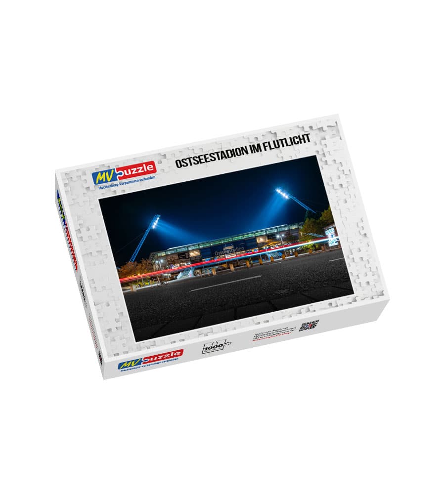 001-ostseestadion_im_flutlicht-MVP-909884 Puzzle Ostseestadion im Flutlicht – Bild 1