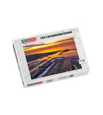 Puzzle Pier 3 im Sonnenuntergang
