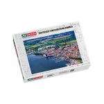 Puzzle Rostocker Stadthafen im Sommer