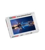 Puzzle Rostocks Wahrzeichen in der Nacht