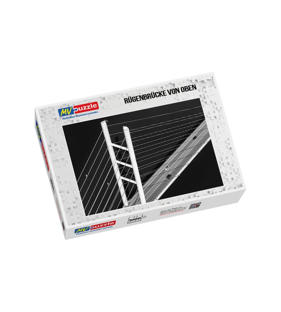 001-ruegenbruecke_von_oben-MVP-909711 Puzzle Rügenbrücke von oben – Bild 1