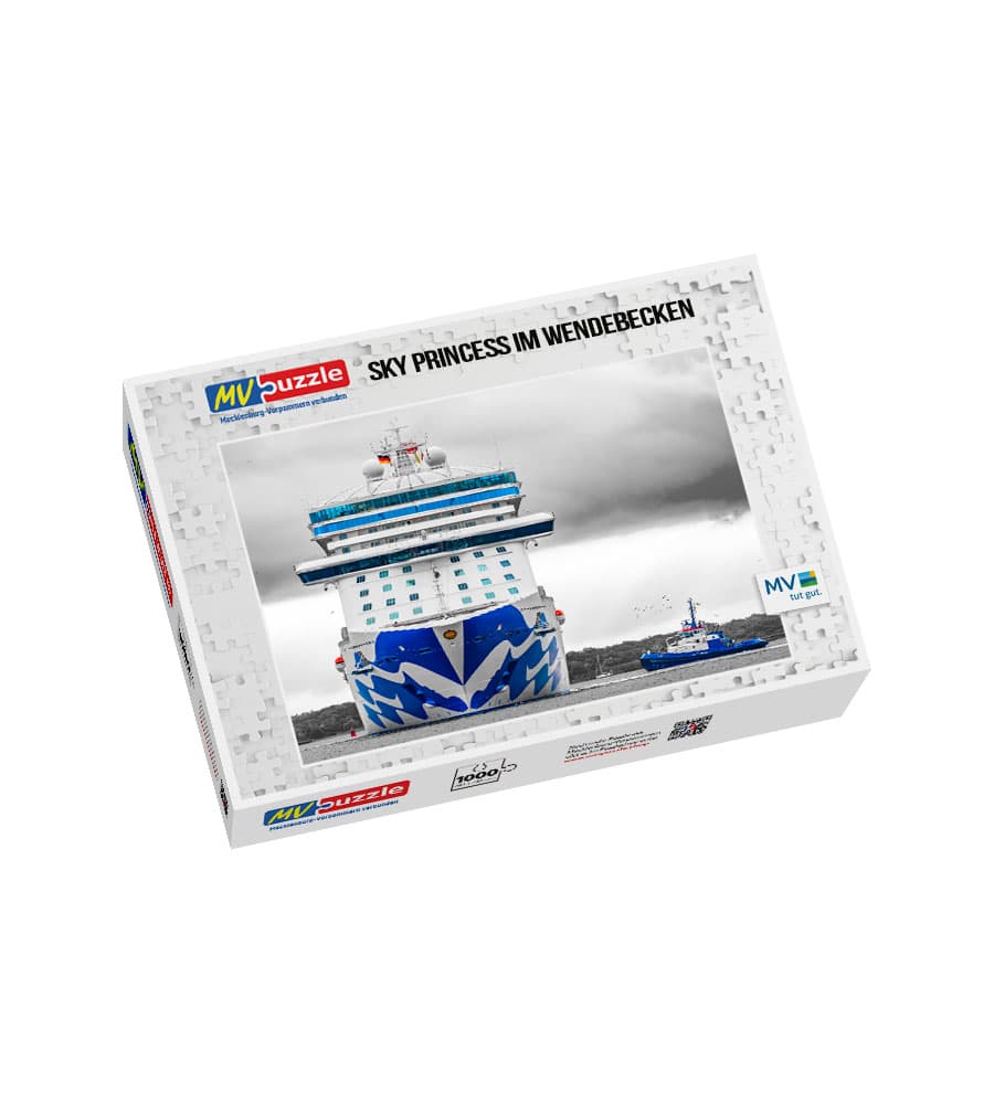 001-sky_princess_im_wendebecken-MVP-909139 Puzzle Sky Princess im Wendebecken
