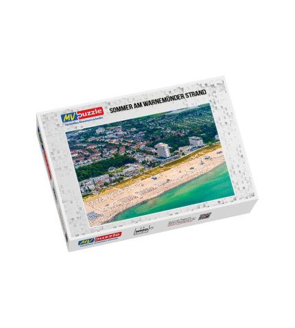 Puzzle Sommer am Warnemünder Strand
