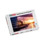 Puzzle Sonnenuntergang an der Unterwarnow