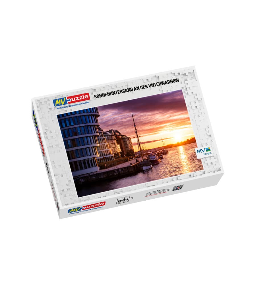 001-sonnenuntergang_an_der_unterwarnow-MVP-909011 Puzzle Sonnenuntergang an der Unterwarnow – Bild 1